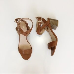 Apt. 9 Peaceful Cognac Block Heel Sandal